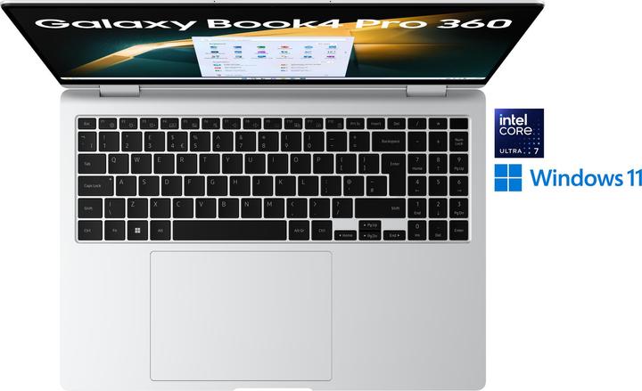 Actual product image Samsung Galaxy Book4 Pro 360 (15.98", Intel Core Ultra 7 155H, 16 GB, 512 GB, DE)