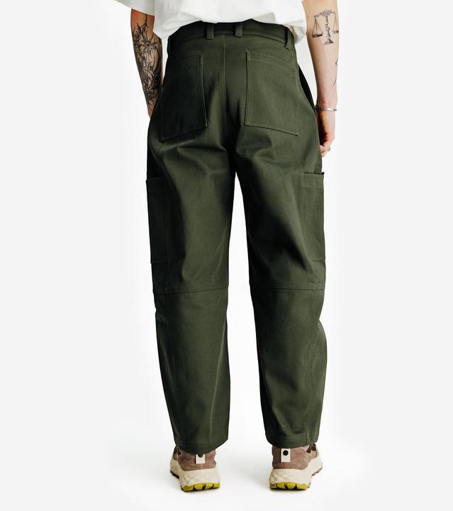 Produktbild Decathlon 7/8 Hose Herren - khaki (W32/L33)