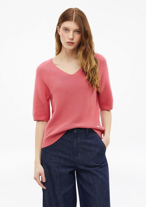 Produktbild s.Oliver Kurzarm-Strickpullover aus Baumwollmix (32)
