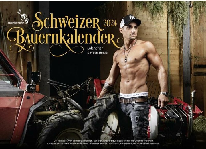 Actual product image Swiss farmers' calendar (56 x 40 cm, No binding, German, French)