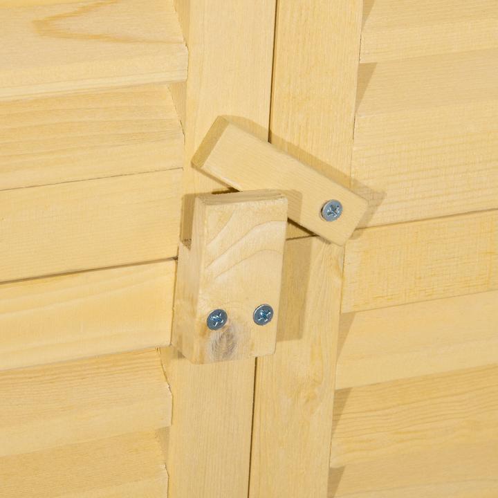 Immagine prodotto Outsunny Capanno degli attrezzi con 4 scomparti