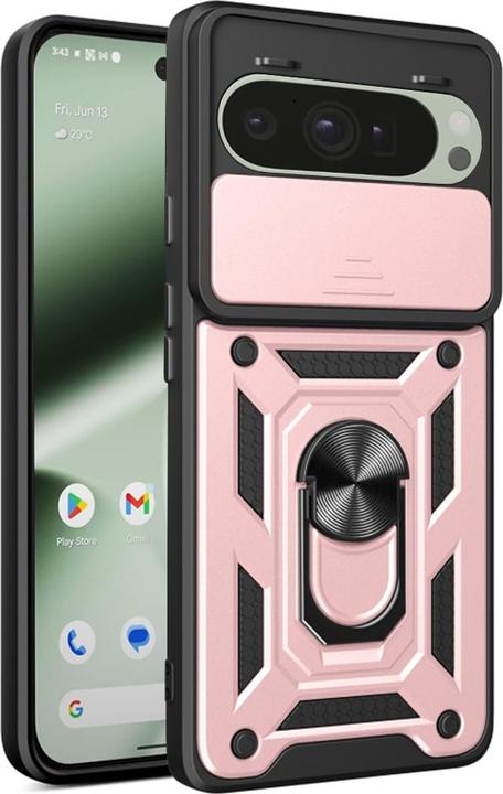 Actual product image Techsuit - CamShield Series - Google Pixel 10 / 10 Pro - Rose Gold (Google Pixel 10, Google Pixel 10 Pro)