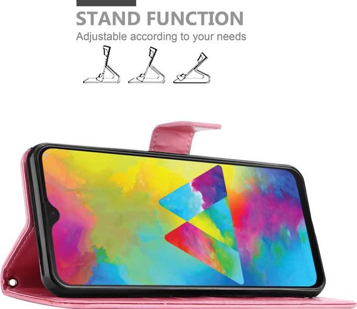 Immagine prodotto Cadorabo Copertina del libro di fiori (Samsung Galaxy M30s, Samsung Galaxy M21)