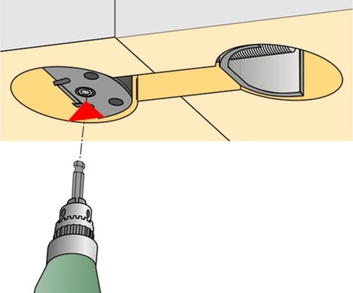 Image du produit Hettich Connecteur de plan de travail AVB 4 (1 pcs)