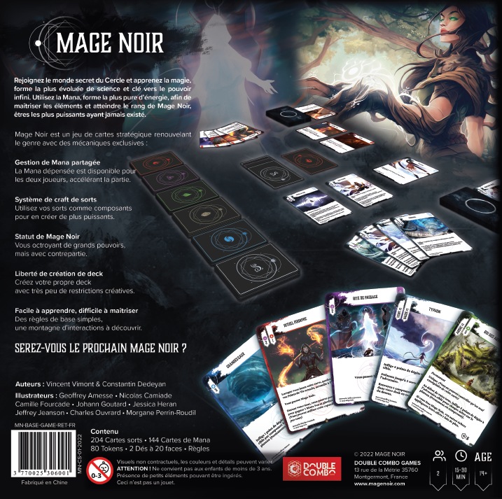 Produktbild Mage Noir Deck-Building (Französisch)