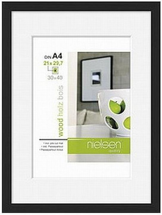Produktbild Nielsen Bilderrahmen 8988001 Apollon Schwarz 13x18 / 10x15 cm (10 x 15 cm, 13 x 18 cm)