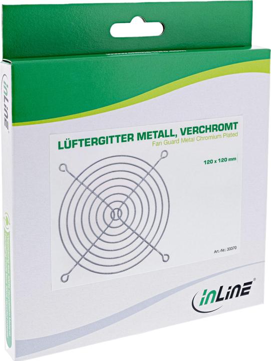 Produktbild InLine Lüftergitter Metall