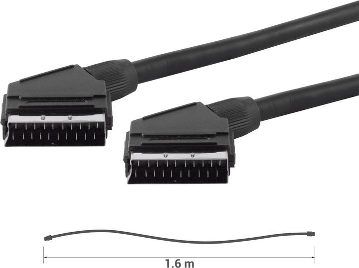 Image du produit Shiverpeaks 1.5m Péritel SCART (21 broches) (1.50 m)