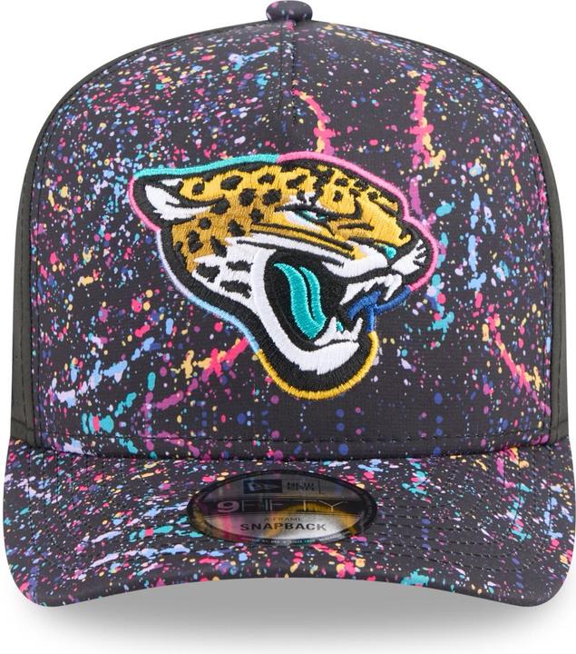 Actual product image New Era 9Fifty A-Frame Snap Cap Crucial Jacksonville Jaguars