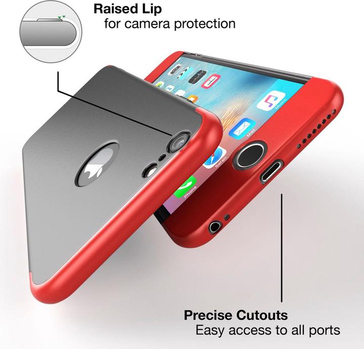 Actual product image Nalia 360 degree cell phone case (Apple iPhone 6 Plus, Apple iPhone 6s Plus)