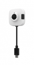Image du produit Axis Bodycam TW1201 Body Worn Mini Cube Capteur Blanc (1920 x 1080 Pixels)