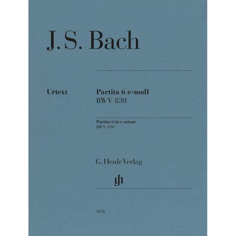 Thumbnail - Bach, Johann Sebastian - Partita Nr. 6 e-moll BWV 830, Fachbücher von Ullrich Scheideler, Johann Sebastian Bach