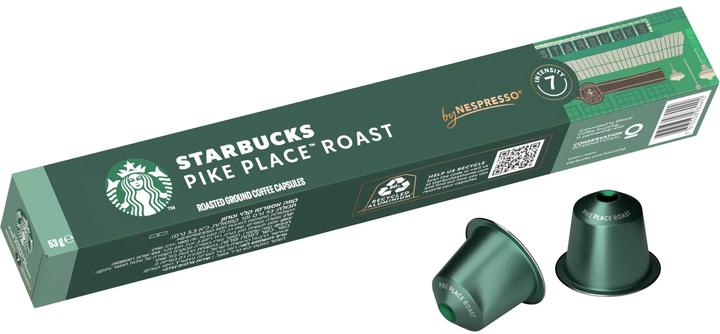 Actual product image Starbucks Coffee capsules Pike Place Roast 12 x 10 pieces (120 x Port.)