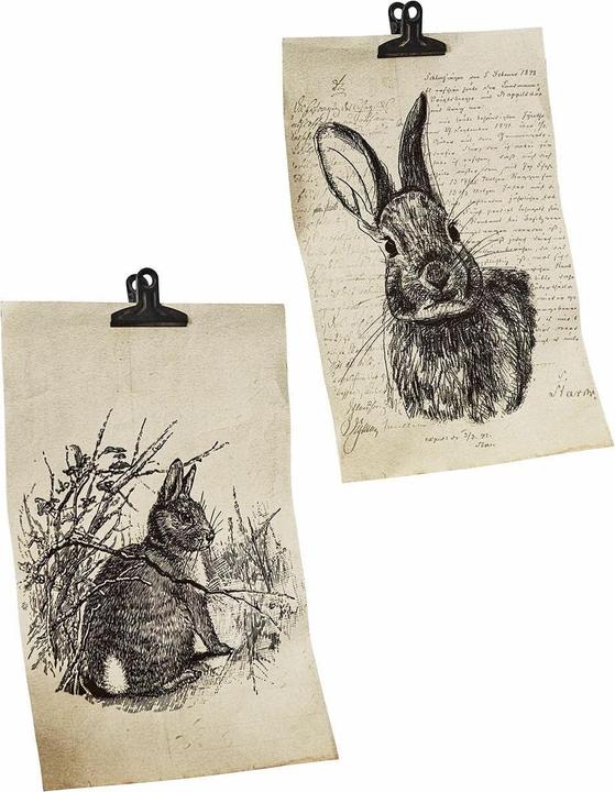 Actual product image Loberon Picture set of 2 Meursault beige (2 x)