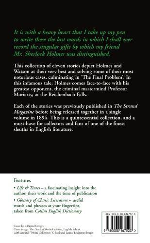 Produktbild The Memoirs of Sherlock Holmes (Englisch, Conan Doyle Sir Arthur, 2016)
