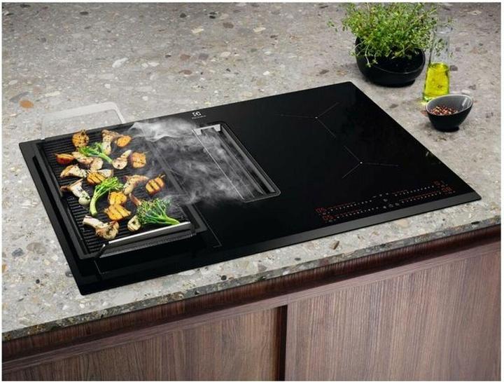 Actual product image Electrolux KCC83443 hob Black Built-in Zone induction hob 4 zone(s) (78 cm, Induction hob)