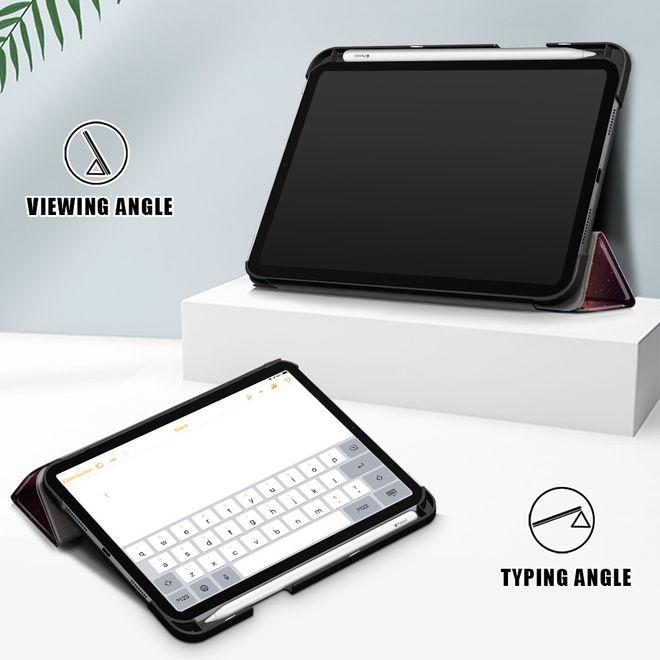 Produktbild MU Style Dreifach faltbare Hülle mit Muster (iPad mini 6)