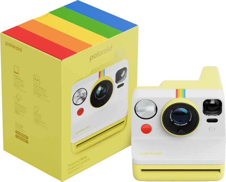 Actual product image Polaroid Now Gen 3.0 - Yellow