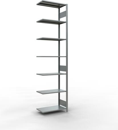 Actual product image Schulte Lagertechnik MULTIplus150 boltless add-on bay system with length bolts