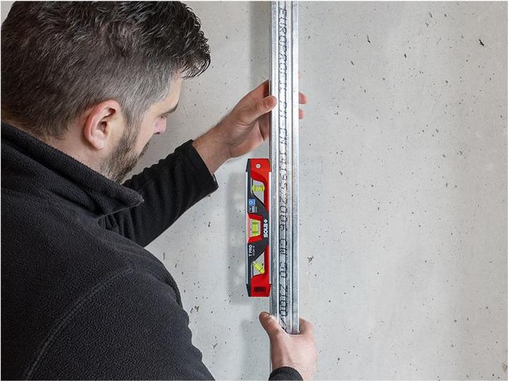 Image du produit Sola Messwerkzeuge Niveau torpille T PRO 23 cm aluminium/plastique ABS rouge/noir 1 mm/m 1 mm/m (0.10 cm)