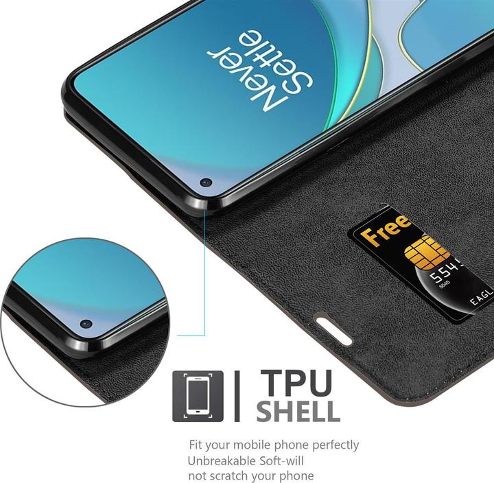 Immagine prodotto Cadorabo Copertina magnetica invisibile del libro (OnePlus 8T)