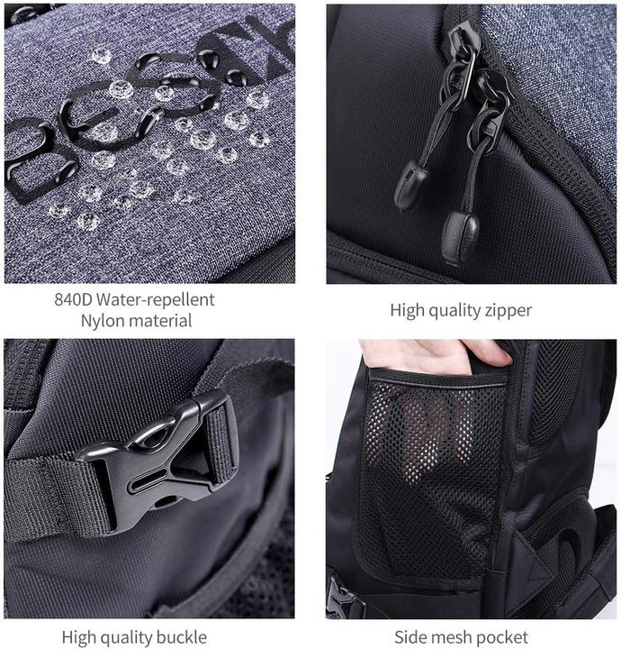 Actual product image Beschoi Waterproof Camera Backpack (Photo backpack, 24 l)