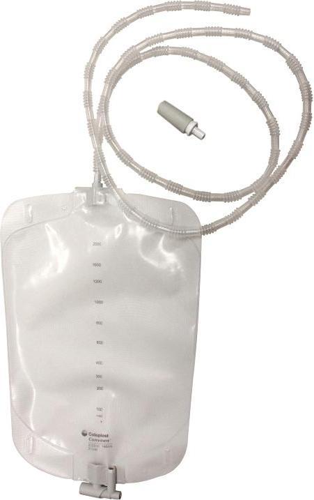Immagine prodotto Conveen Borsa da notte 1500ml 90cm Valvola posteriore non sterile