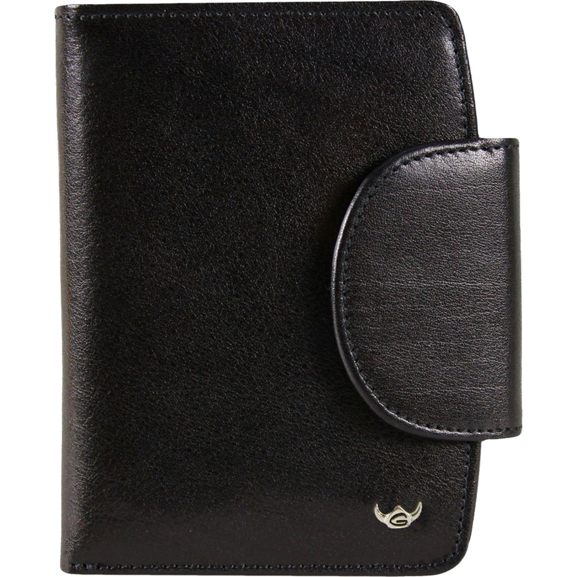 Golden Head, Herren, Portemonnaie, Colorado Geldbörse RFID Leder 10 cm, Schwarz