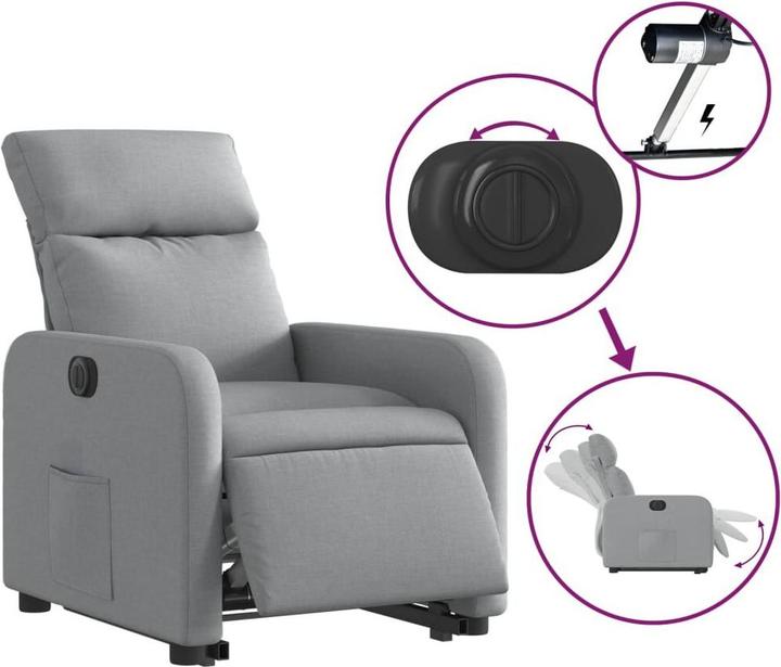 Produktbild vidaXL Relaxsessel mit Aufstehhilfe