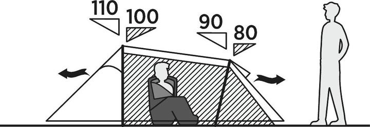 Actual product image Easy Camp Spirit 200 Tent (Tunnel tent, 2.90 kg, 2 persons)