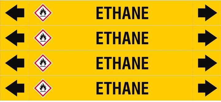 Actual product image Brady ASME - Pipe markers - Ethane