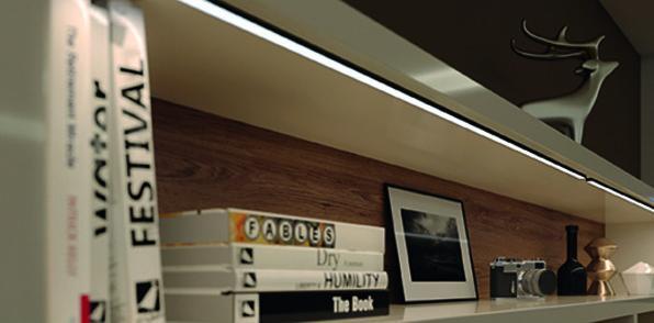 Productafbeelding Halemeier LED inbouw-/montageprofielen ChannelLine I met lichtscherm