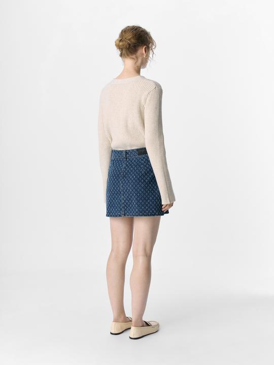 Produktbild Object Jacquard Jeansrock (XL)