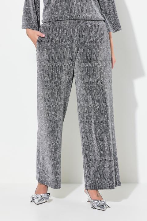 Produktbild Miamoda Hose, weites Bein, Glitzereffekt, Elastikbund (50)
