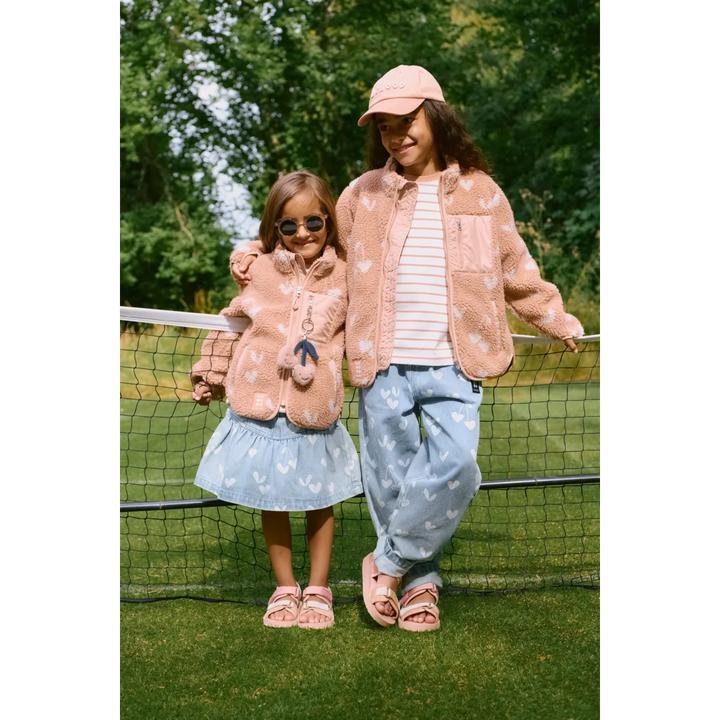 Actual product image Liewood Jacke Nolan Sweathearts Pale Tuscany (122)