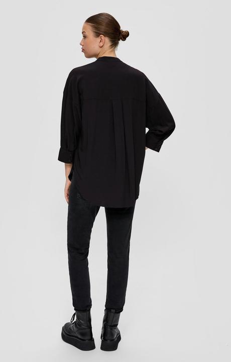 Actual product image s.Oliver Bluse Hemdbluse aus Viskose (32)