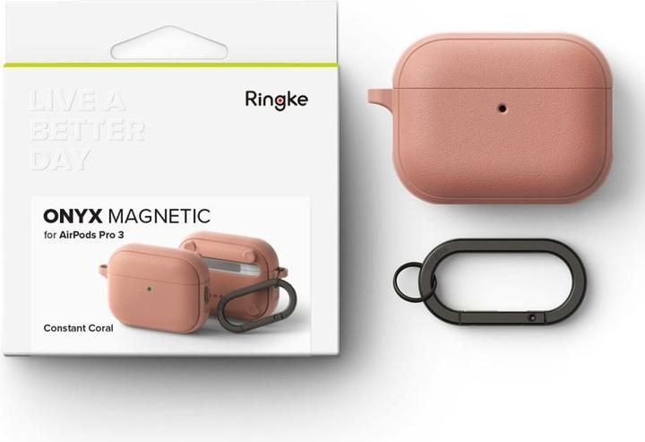 Produktbild Ringke Onyx Magnetische Magsafe Apple Airpods Pro 3 Konstant Koralle (Kopfhörer Hülle)