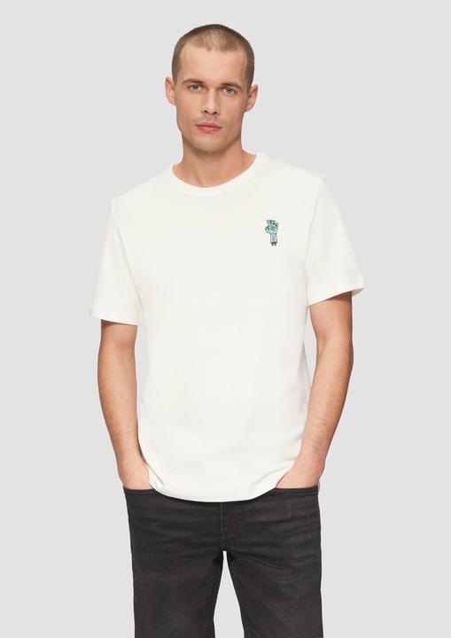 Image du produit S.Oliver T-Shirt T-Shirt mit Halloween-Stickerei (XL)