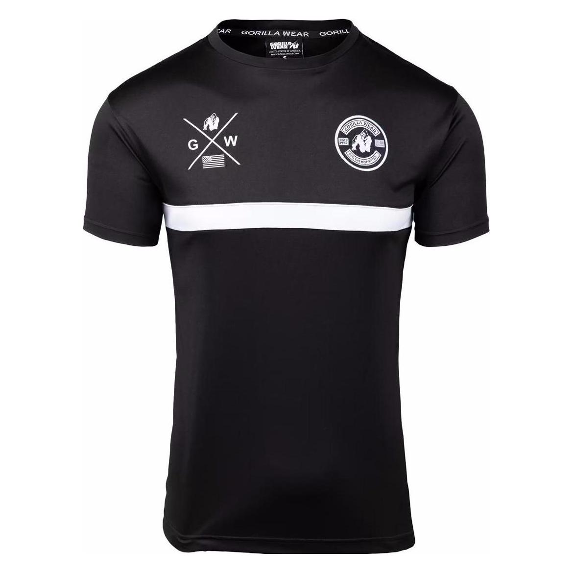 Gorilla Wear, Herren, Sportshirt, Vernon (M), Schwarz, M