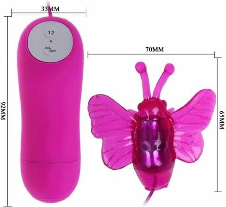 Immagine prodotto Baile Simpatico Secret Mariposa Estimuladora Vibrador 12v