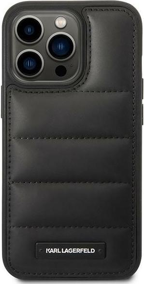 Produktbild Karl Lagerfeld iPhone 14 Pro Quilted Puffy Metal Logo Case (Apple iPhone 14 Pro)