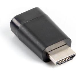 Lanberg AD-0016-BK adapter HDMI (VGA, HDMI, 10 cm), Data + Video Adapter, Schwarz