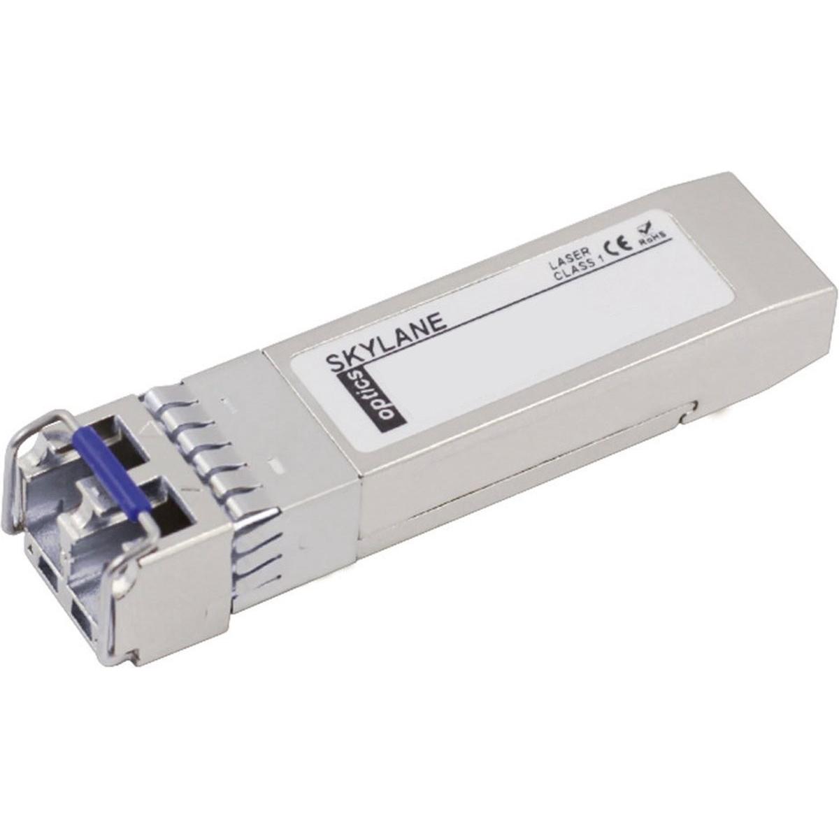 Skylane Optics Ricetrasmettitore SFP+ LR codificato per Cisco DS-SFP-FC8G-LW SFP+ LR CISCO SFP-10G-LR, Ricetrasmettitore, Argento
