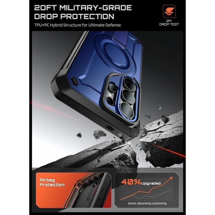 Actual product image Supcase Unicorn Beetle Pro Mag Magsafe 2-Set Galaxy S26 Ultra Kobalt (Samsung Galaxy S26 Ultra)