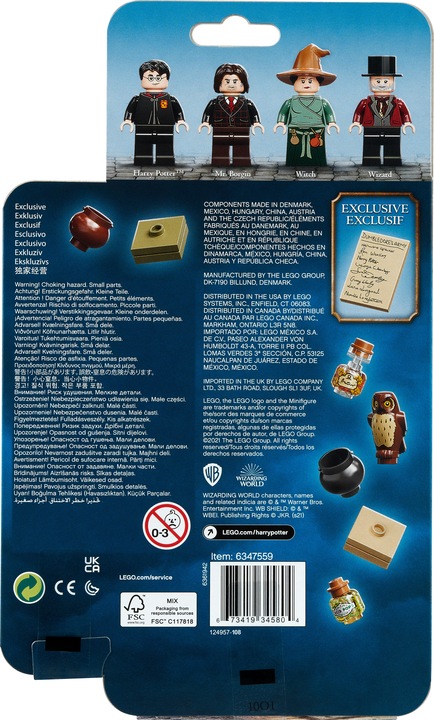 Immagine prodotto LEGO Minifigure del mondo magico di Harry Potter - Set di accessori (40500, LEGO Harry Potter)
