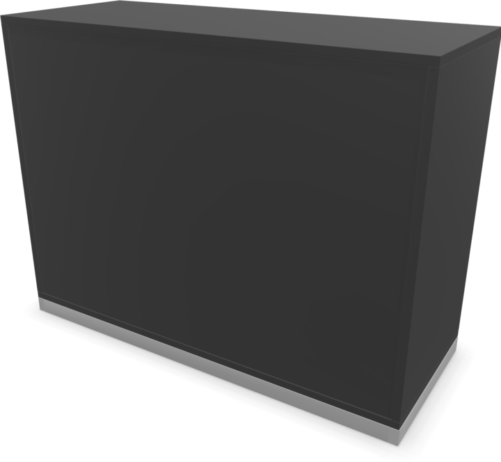 Actual product image Narbutas Choice sliding door cabinet (100 x 40 x 76 cm)