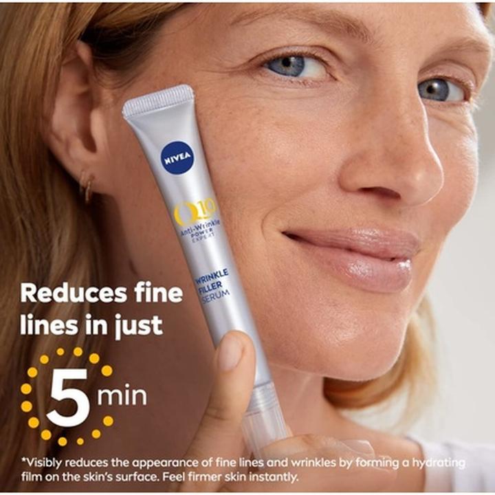 Actual product image NIVEA Q10 Anti-Wrinkle Power Expert Wrinkle Filler Serum 15ml (15 ml)