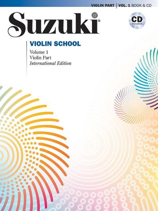 Produktbild Suzuki Violin School, Volume 1: Violin Part, Book & CD (With CD (Audio)) (Spanisch, Englisch, Französisch, Deutsch, Shinichi Suzuki, 2020)