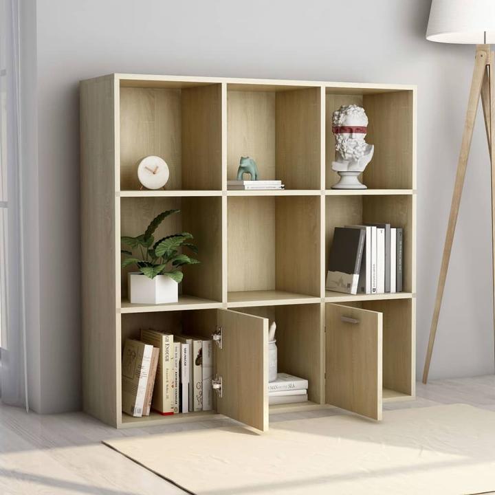 Produktbild vidaXL Bücherschrank (98 x 98 x 98 cm)