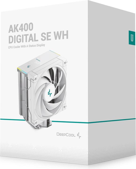 Produktbild Deepcool "K Cooler AK400 DIGITAL SE White" (157 mm)